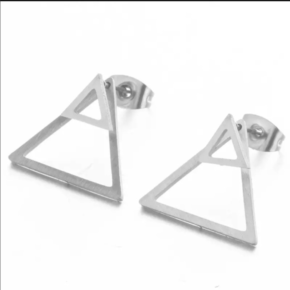 • Peyton • Geometric Earring Jackets - Picture 1 of 4